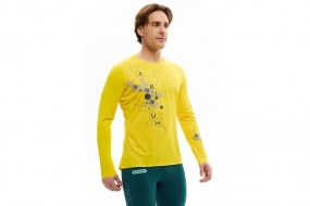 Беговая майка BIVIUM ЛАЙТ 3.0 (мужская, жёлтая)