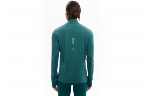 Беговая майка BIVIUM РАЗМИНКА 2.0 (мужская, сине-зелёная)