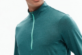 Беговая майка BIVIUM РАЗМИНКА 2.0 (мужская, сине-зелёная)