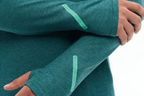 Беговая майка BIVIUM РАЗМИНКА 2.0 (мужская, сине-зелёная)