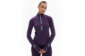 Беговая майка BIVIUM РАЗМИНКА 2.0 (женская, сливовая)