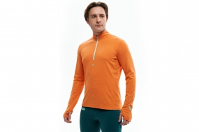 Беговая майка BIVIUM РАЗМИНКА 2.0 (мужская, оранжевая)