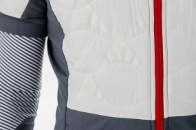 Куртка BIVIUM РЭЙС (мужская, белая/серая)