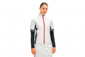 Куртка BIVIUM РЭЙС (женская, белая/серая)