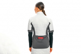 Куртка BIVIUM РЭЙС (женская, белая/серая)