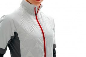 Куртка BIVIUM РЭЙС (женская, белая/серая)