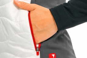 Куртка BIVIUM РЭЙС (женская, белая/серая)