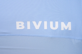 Беговая майка BIVIUM СКОРОСТЬ (мужская, голубая)