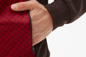 Куртка BIVIUM СНОУРАН (мужская, бордовая/кофейная)