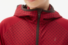 Куртка BIVIUM СНОУРАН (женская, бордовая/кофейная)