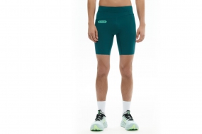 Беговые шорты BIVIUM СПРИНТ 3.0 (мужские, сине-зелёные)