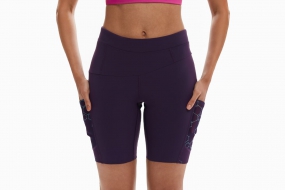 Беговые шорты BIVIUM СПРИНТ 3.0 (женские, сливовые)