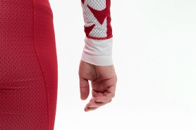 Комбинезон BIVIUM СПРИНТ (мужской, белый/красный)