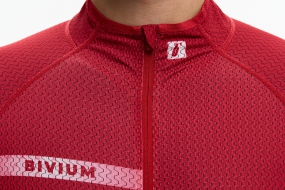 Комбинезон BIVIUM СПРИНТ (мужской, белый/красный)