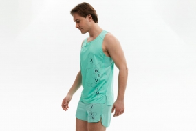 Беговая майка BIVIUM SUPER 1.0 (мужская, ментоловая)