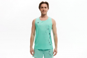 Беговая майка BIVIUM SUPER 1.0 (мужская, ментоловая)
