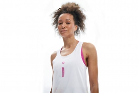 Беговая майка BIVIUM SUPER 1.0 (женская, белая)