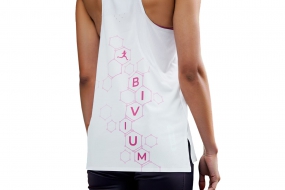 Беговая майка BIVIUM SUPER 1.0 (женская, белая)