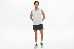 Беговая майка BIVIUM SUPER 1.0 (мужская, белая)