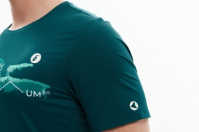 Беговая майка BIVIUM ТАЙМ 2.0 (мужская, сине-зелёная)