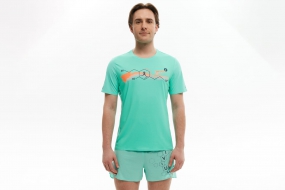 Беговая майка BIVIUM ТАЙМ 2.0 (мужская, мятная)