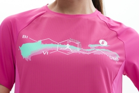 Беговая майка BIVIUM ТАЙМ 2.0 (женская, фуксия)