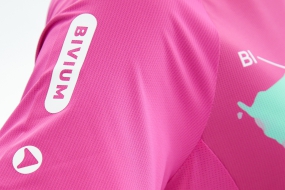 Беговая майка BIVIUM ТАЙМ 2.0 (женская, фуксия)