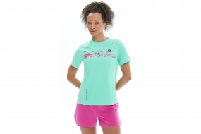 Беговая майка BIVIUM ТАЙМ 2.0 (женская, мятная)