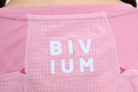 Беговая майка BIVIUM ТАЙМ (женская, розовая)