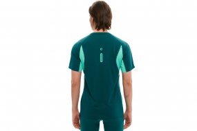 Беговая майка BIVIUM ТЕМП 3.0 (сине-зелёная)