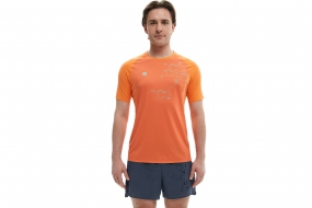 Беговая майка BIVIUM ТЕМП 3.0 (оранжевая)