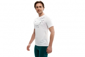 Беговая майка BIVIUM ТЕМП 3.0 (белая)