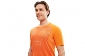 Беговая майка BIVIUM ТЕМП 3.0 (оранжевая)