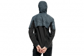 Беговая куртка BIVIUM ВЕКТОР 1.0 (женская, чёрная/серая)