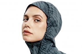 Беговая куртка BIVIUM ВЕКТОР 1.0 (женская, чёрная/серая)