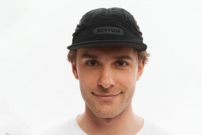 Беговая кепка BIVIUM 102/126 (чёрная)