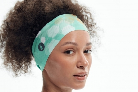 Повязка на голову BIVIUM HEADBAND 101/126 (мятная/оранжевая)