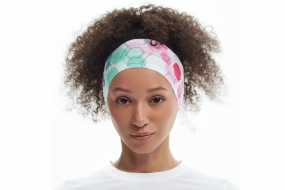 Повязка на голову BIVIUM HEADBAND 101/126 (мятная/розовая)