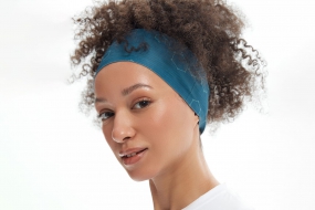 Повязка на голову BIVIUM HEADBAND 101/126 (сине-зелёная)