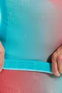 Костюм гоночный утепленный женский BIVIUM ЭНЕРГИЯ 3.0 (голубой/красный)