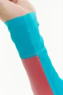 Костюм гоночный утепленный женский BIVIUM ЭНЕРГИЯ 3.0 (голубой/красный)