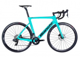 Велосипед Bianchi ARIA eTap (Celeste) SRAM RIVAL ETAP AXS 12sp FULCRUM RACING 818 DB (2023)