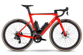 Велосипед BMC TIMEMACHINE ROAD 01 THREE (Red/Black/Carbon) SRAM RIVAL AXS BMC CRD-501 (2022)