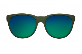 Очки солнцезащитные KOO COSMO (olive green matt/green mirror)