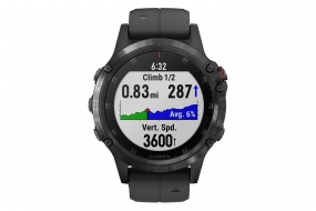 Спортивные часы Garmin FENIX 5X PLUS SAPPHIRE (чёрные)