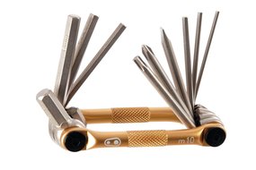 Велоинструмент CrankBrothers MULTI 10 TOOL (золотой)