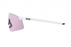 Очки солнцезащитные KOO NOVA (белые матовые/фотохромные розовые)