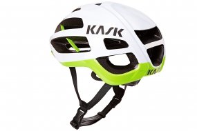 Велошлем Kask PROTONE (белый/лайм)