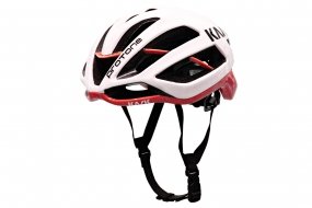 Велошлем Kask PROTONE (бело-красный)