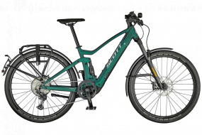 Велосипед SCOTT AXIS ERIDE EVO SPEED (зелёный) SHIMANO XT/SLX MAXX DISC (2021)